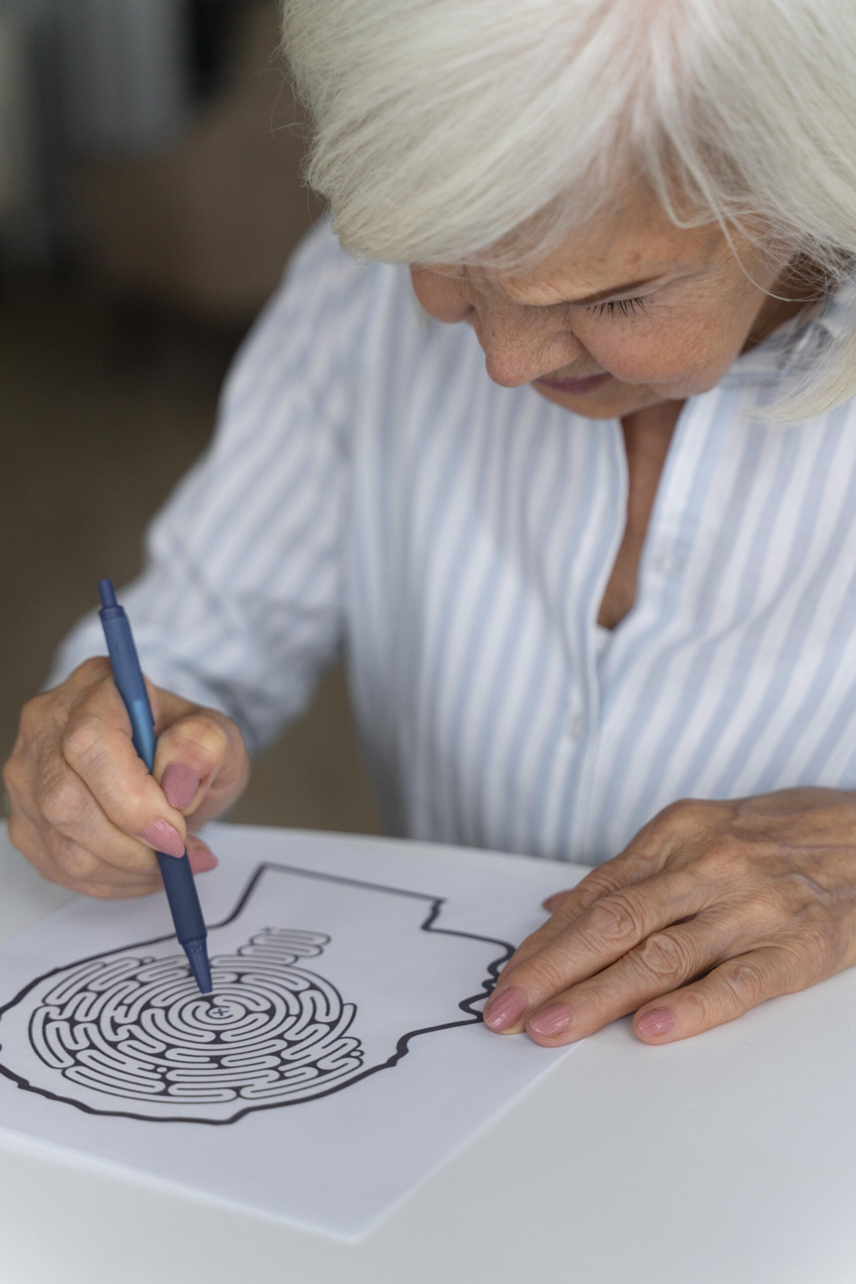 Memory Care 5 Woman drawing